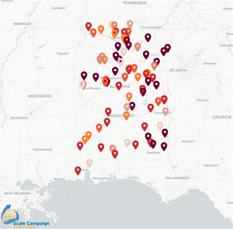 Alabama Bigfoot Sighting With Interactive Map
