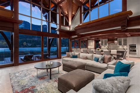 Grand Mountain Lodge Interiors Peter Rose Architecture Interiors Inc