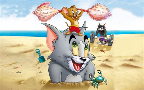 (1940) tom and jerry is an american animated series of short films Tom-and-Jerry-Tough-And-Tumble-poster-HD-Wallpapers ...