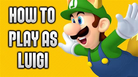 New Super Mario Bros 2 How To Play As Luigi Youtube
