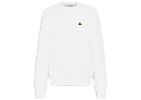 Kaws X Dior Bee Crewneck Sweatshirt White Ss19 Gb