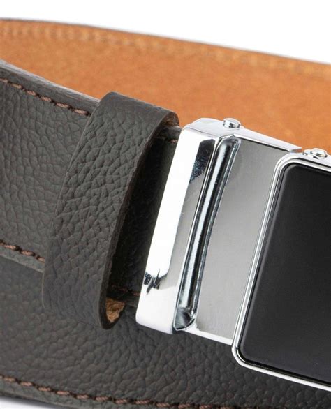 Buy Comfort Click Belt For Men Brown Leather