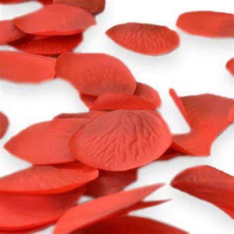 300 Count Red Synthetic Rose Petals Fabric Rose Petals Wedding Party