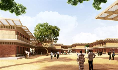 Diébédo Francis Kéré Designs Educational Campus For Mama Sarah Obama