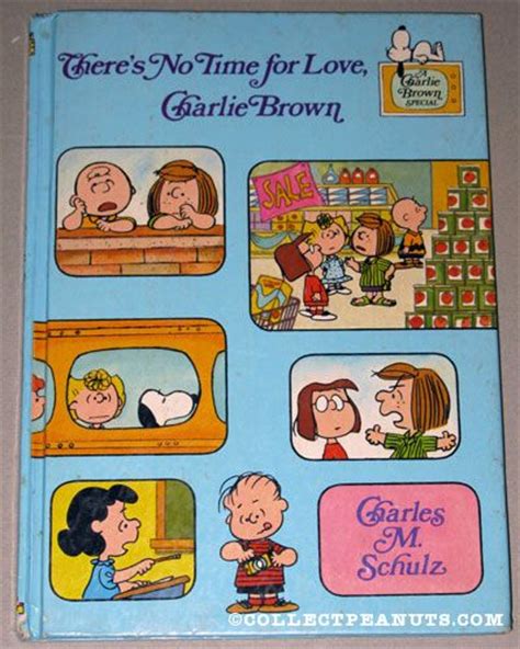 Theres No Time For Love Charlie Brown Books