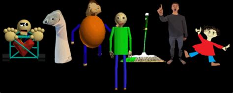 Characters Baldis Basics In Education And Learning Wiki Fandom