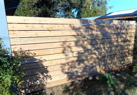More images for 2x4 horizontal fence » Horizontal Fence with 2x6 boards | Horizontal Fencing ...