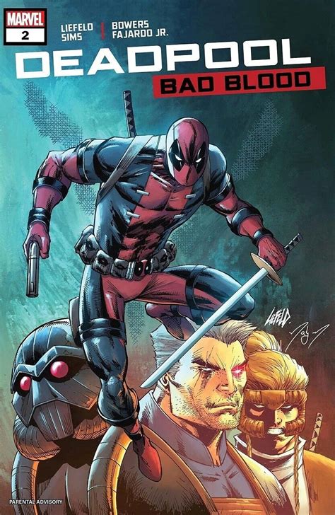 Deadpool Bad Blood 2022 2 Nm Rob Liefeld