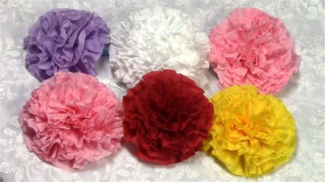 Diy Easy Paper Flowers Tutorial Diy How To Do Decoration Youtube