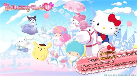 Saiu O Novo Jogo Hello Kitty World 2 Gameplay Para Android Ios 2020 Youtube