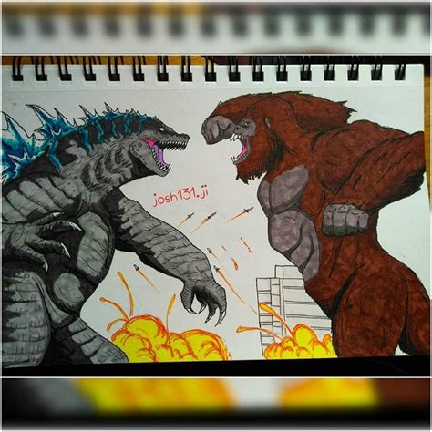 Two Titans A God And A King So Hype For Next Year Godzilla Vs Kong