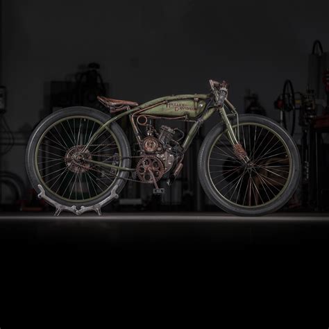 Harley Davidson Board Track Racer Tribute Bike Bull Cycles Touch