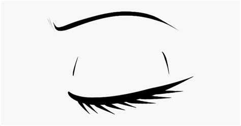 Eye designs differ according to gender, age, and even characters. Closed Eye Drawing Anime, HD Png Download - kindpng