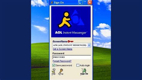 Aim Aol Instant Messenger Youtube