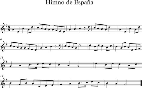 Leia Casamentero Educar Himno De España Flauta Facil Jugar Extinto