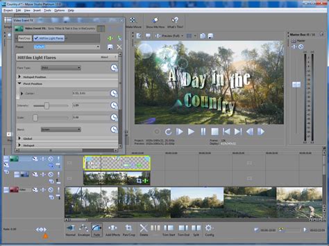 Het is jammer dat sony niets heeft veranderd aan de wijze waarop mediabestanden worden georganiseerd. Sony Movie Studio 13 Platinum review