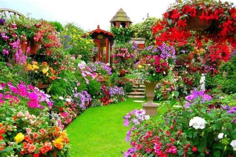 Las Flores Son Perfectas Para Crear Rincones Especiales Jardines Bonitos Jardines Fronteras