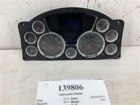 Kenworth Instrument Cluster Speedometer Tachometer Paccar Q43 1133 1 1