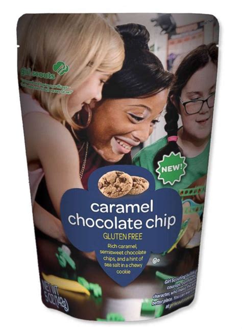 Girl Scouts Share First Taste Of New Caramel Chocolate Chip Cookie To