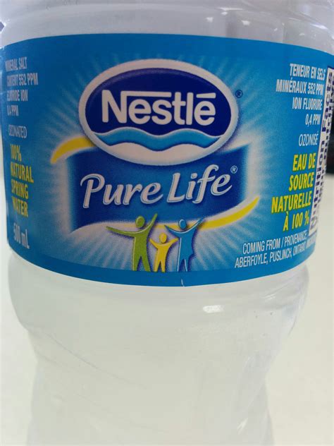 Nestlé Pure Life Natural Spring Water Reviews In Water Chickadvisor