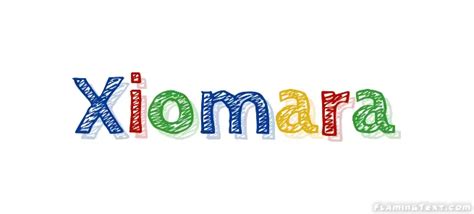 Xiomara Logo Herramienta De Diseño De Nombres Gratis De Flaming Text Name Logo Names Logo