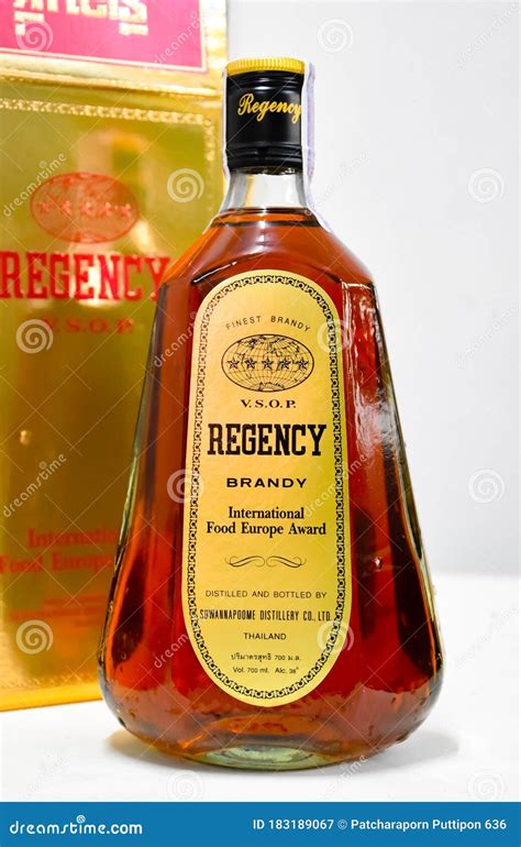 Regency Is The Most Popular Liquor In Thailand Editorial Photography