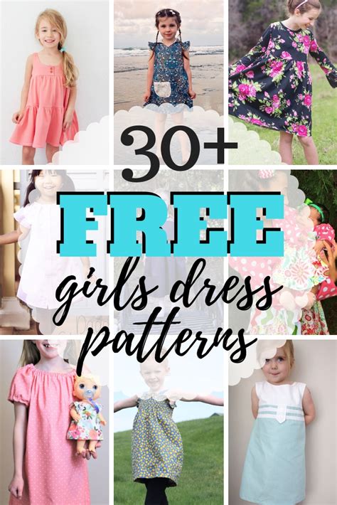 30 Cute And Free Girls Dress Patterns Sew Simple Home