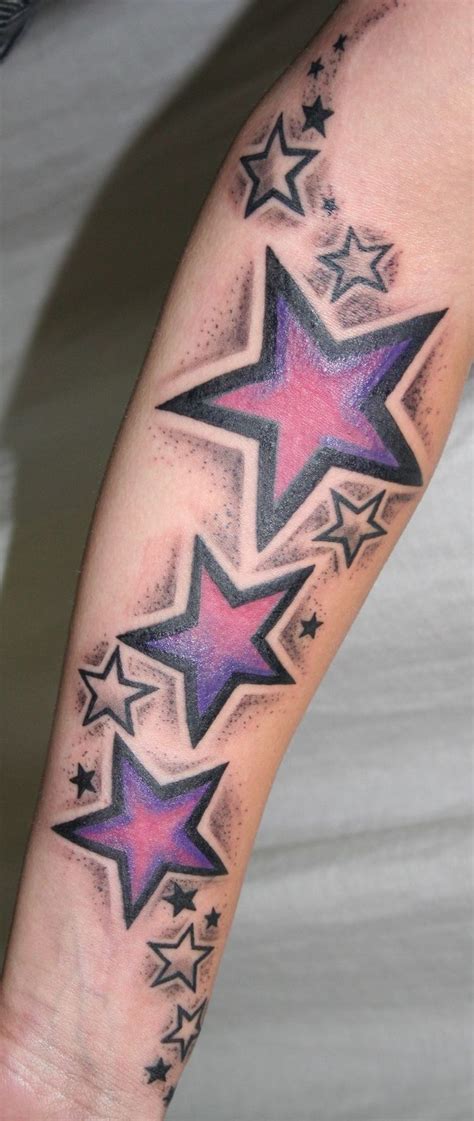 Pin Von Ellie Boverhof Nevins Auf Tattoos Tattoo Sterne Unterarm