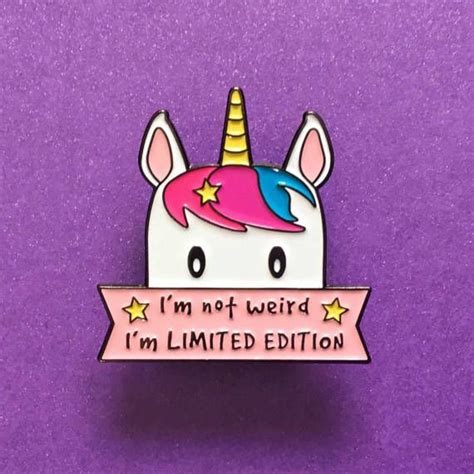 Pre Order Sale Im Limited Edition Unicorn Enamel Pin Cute Unicorn