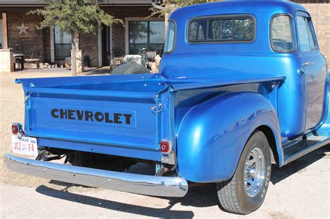 1953 Chevrolet 5 Window Pickup For Sale In Abilene Texas United