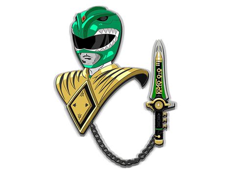 Mighty Morphin Power Rangers Icons Green Ranger Lapel Pin