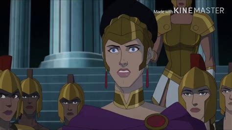 Wonder Woman Bloodlines Medusa Turns Steve Into A Stone Statue Movie
