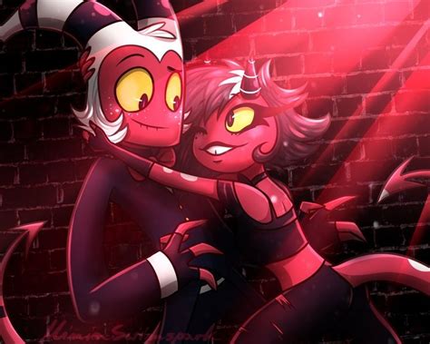 ФанАрт с Мокси (Moxxie) и Милли (Millie) от Minia Swimspark. | Hotel
