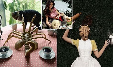 Christine Mcconnell Becomes Viral Sensation With Her Terrifying Cakes Daily Mail Online