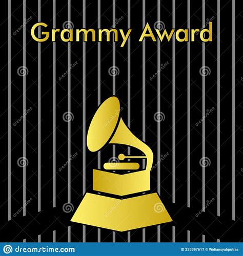 Vector Grammy Awards Suitable For Symbols Icons Logos Badges Stock