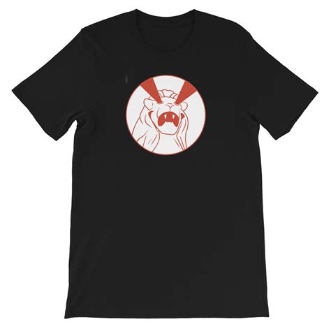 Pew Pew Lion Head T Shirt — Singaplex