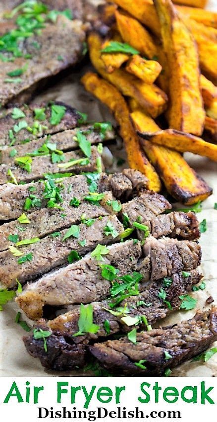 These lobster tails are incredibly easy to make in the air fryer, with the same juicy texture and buttery flavor we know and love. Air Fryer Steak | Air fryer steak, Round steak recipes ...