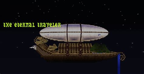The Eternal Traveler Minecraft Zeppelin Minecraft Map
