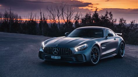 Maybe you would like to learn more about one of these? Black Mercedes-Benz coupe, Mercedes-AMG GT R, Sports car, 2018 HD wallpaper | Wallpaper Flare