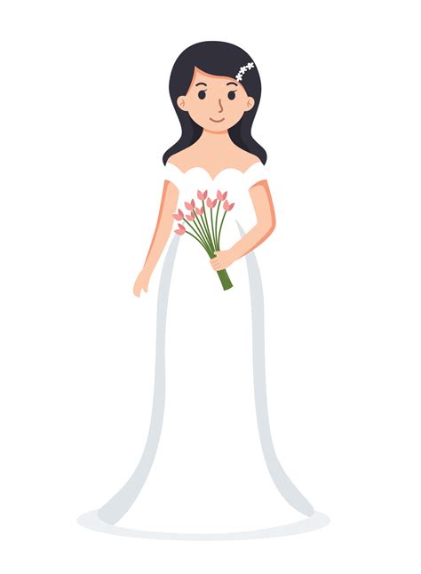 Bride Wedding Cartoon Illustration 21505864 Png