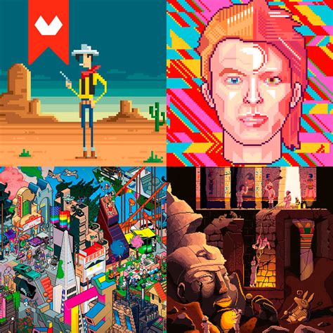 10 Artistas Del Pixel Art Que Nos Devuelven A Los 80 Domestika