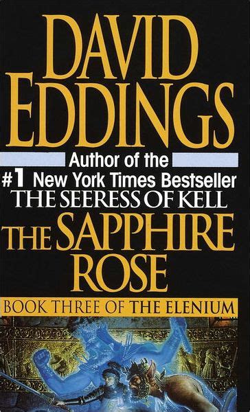 The Sapphire Rose Elenium Series 3 By David Eddings Paperback