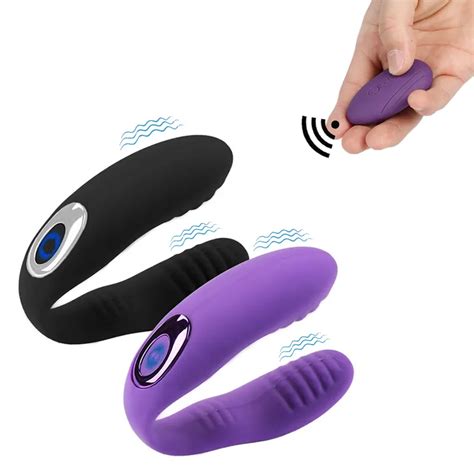 Sex Toys Type U Godes Vibrator 10 Fréquence Vibrant Plug Anal Télécommande Sans Fil Vaginal