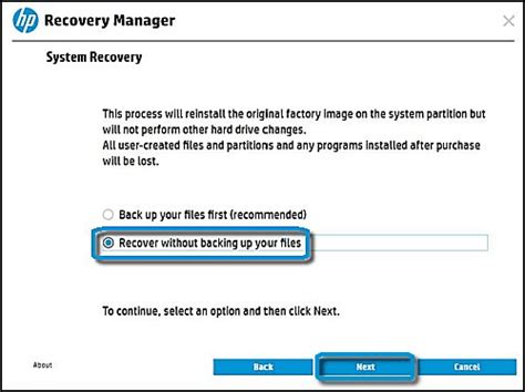 A Full Guide To Use Hp Recovery Manager In Windows 11