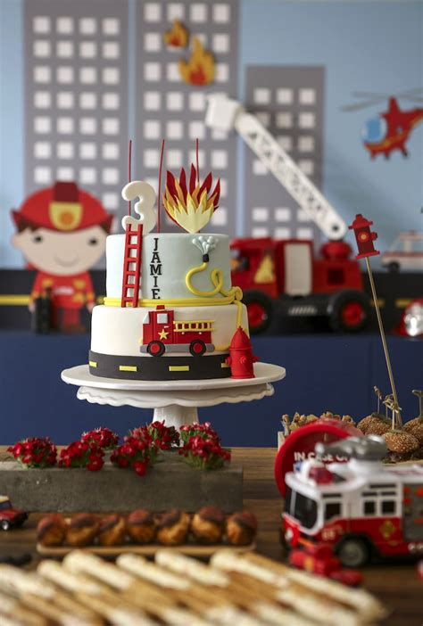 Fireman Birthday Party Ideas Bonitas Para
