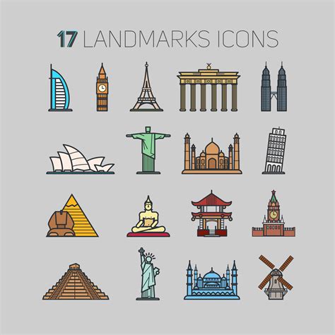 First, we compare the translation x times r with the actual french word embeddings in y. 17 icons landmarks from around the world, in a contour ...