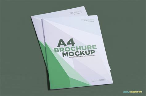 10 Free Brochure Mockups On Behance