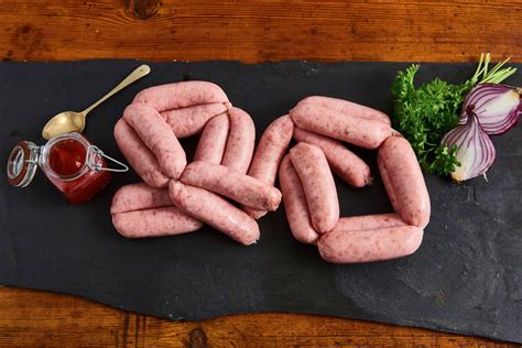 20 Traditional Sausages Swiss Farm Butchers