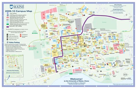 University Of Southern Maine Campus Map Us States Map