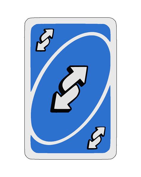 Light Blue Uno Reverse Card Sticker For Sale By Kaykiser Print